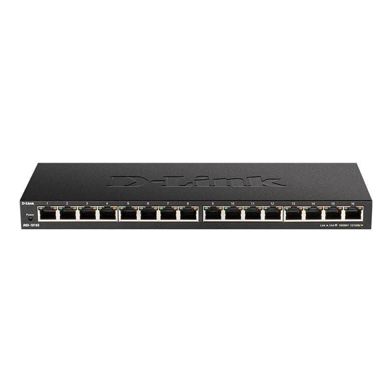 D-LINK 16-Port Unmanaged Gigabit Ethernet Switch