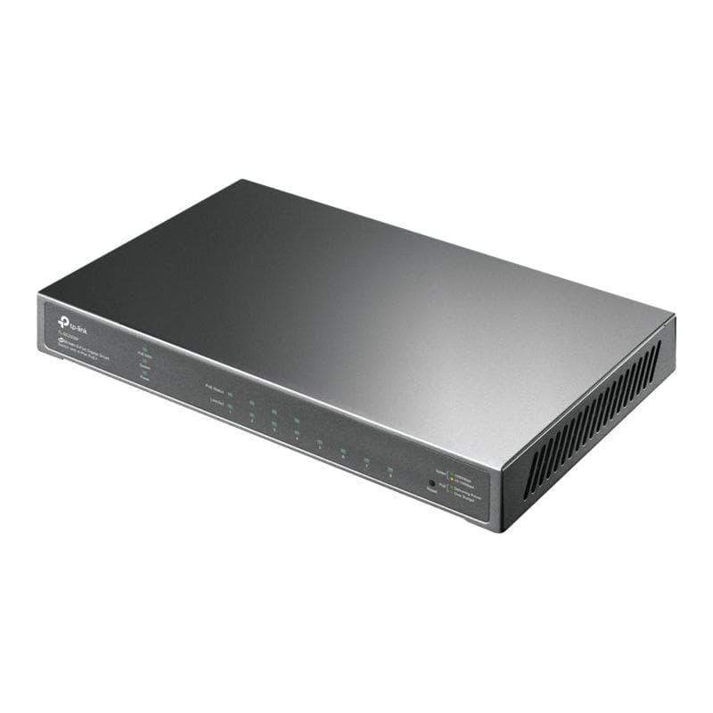 TP-LINK JetStream? 8-Port Gigabit Smart Switch with 4-Port PoE+