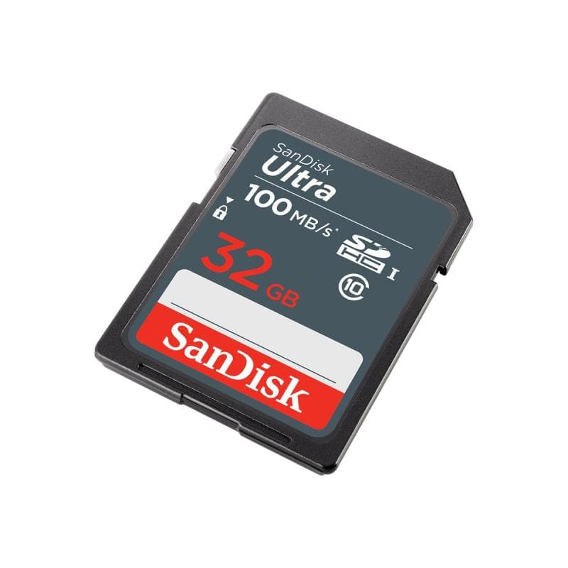 SANDISK Ultra 32GB SDHC Mem Card 100MB/s
