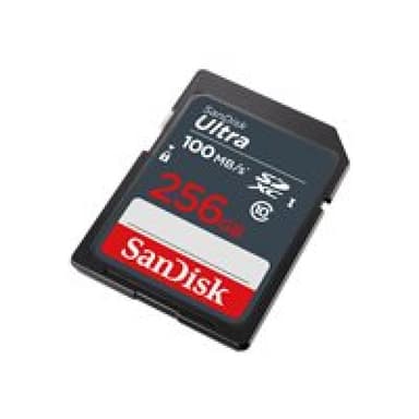 SANDISK Ultra 256GB SDXC Mem Card 100MB