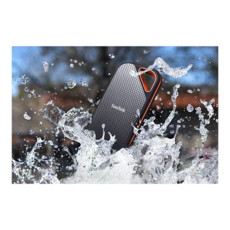 SANDISK Extreme PRO Portable - Solid-State-Disk - verschlüsselt - 2 TB - extern (tragbar) - USB 3.2