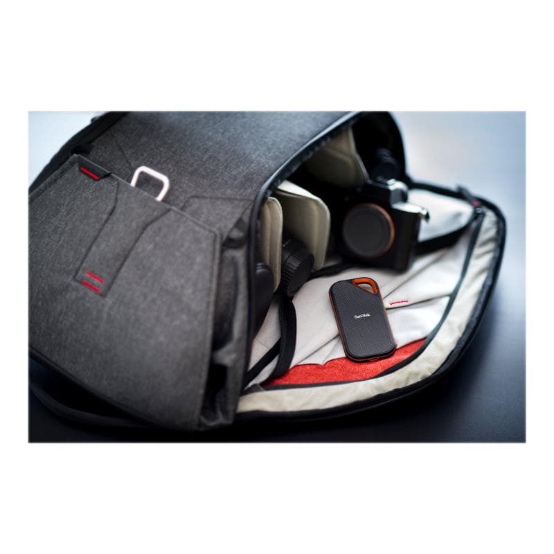SANDISK Extreme PRO Portable - Solid-State-Disk - verschlüsselt - 2 TB - extern (tragbar) - USB 3.2