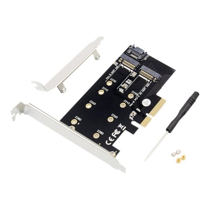DIGITUS M.2 NGFF/NVMe SSD PCI Express 3.0 (x4) Add-On Karte