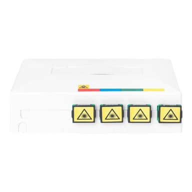 DIGITUS FTTX Gehäuse mit 4 x SC SX Kupplung