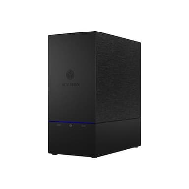 RAIDSONIC ICY BOX IB-RD3621-C31 - Festplatten-Array - 2 Schächte (SATA-600) - USB 3.1 Gen 2 (extern)