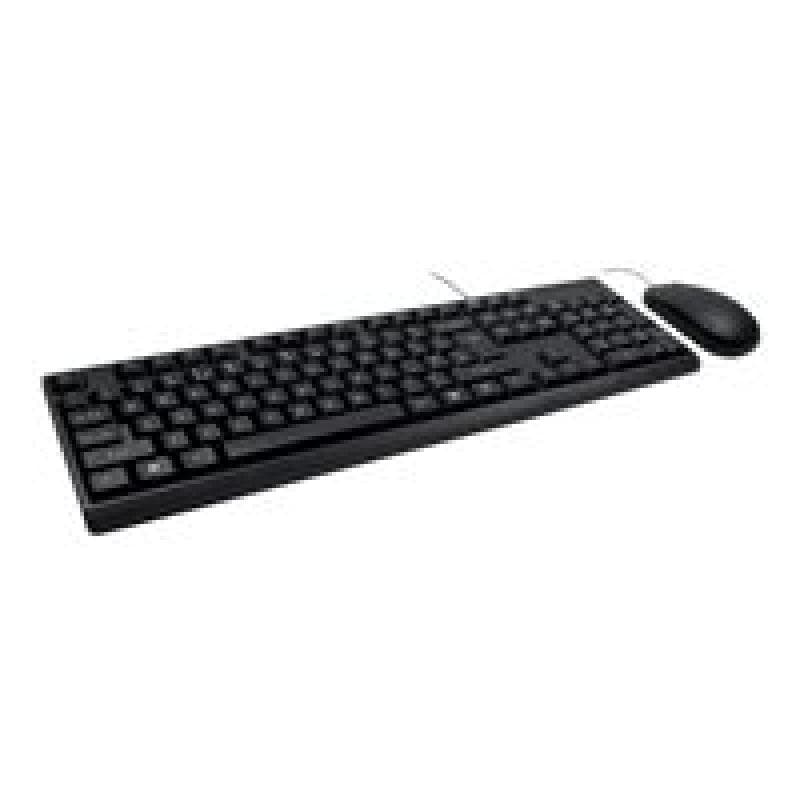 INTERTECH INTER-TECH NK-1000EC Maus-/Tastatur-set 105er-QWERY-Tastatur 800dpi Maus kabelgebunden
