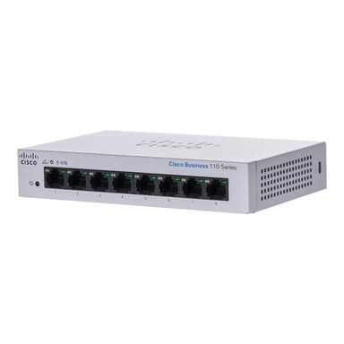 CISCO SYSTEMS CISCO CBS110 Unmanaged 8-port GE Desktop