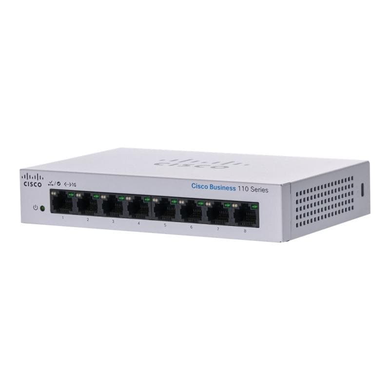 CISCO SYSTEMS CISCO CBS110 Unmanaged 8-port GE Desktop