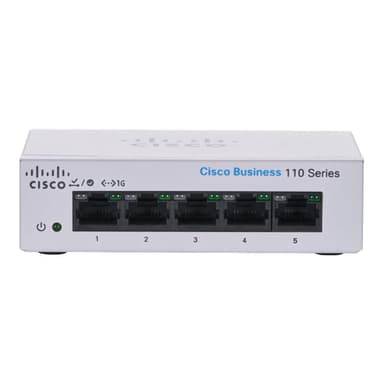 CISCO SYSTEMS CISCO CBS110 Unmanaged 5-port GE Desktop