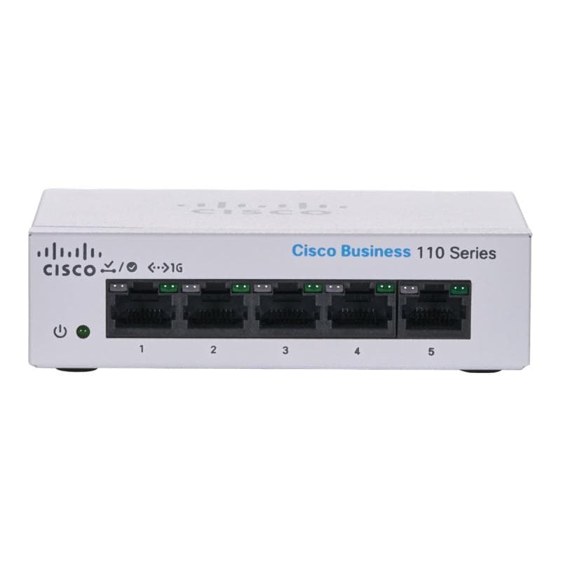 CISCO SYSTEMS CISCO CBS110 Unmanaged 5-port GE Desktop