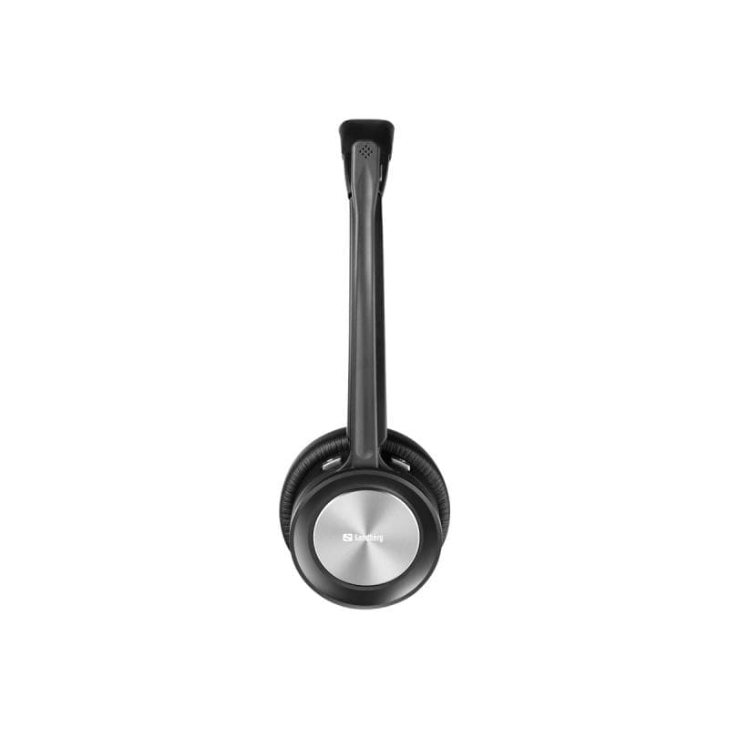 SANDBERG Bluetooth Office Headset Pro+ - Kopfhörer - Kopfband - Büro/Callcenter - Schwarz - Binaural