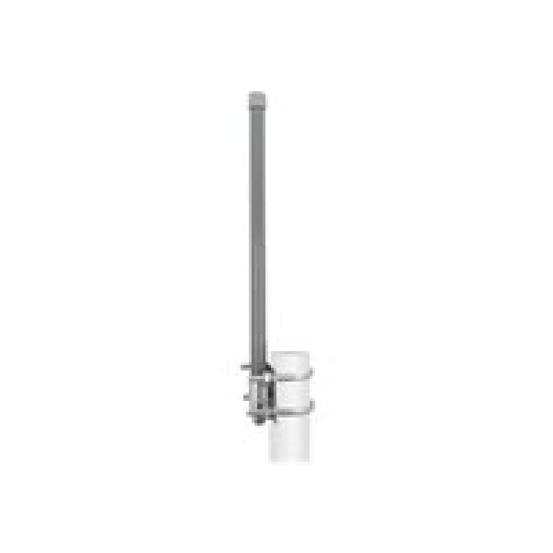 DELOCK 5G 3,3 - 3,8 GHz Antenne N Buchse 8 dBi 50 cm omnidirektional starr outdoor grau