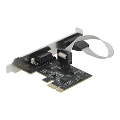 DELOCK PCI Express Karte zu 2 x Seriell RS-232