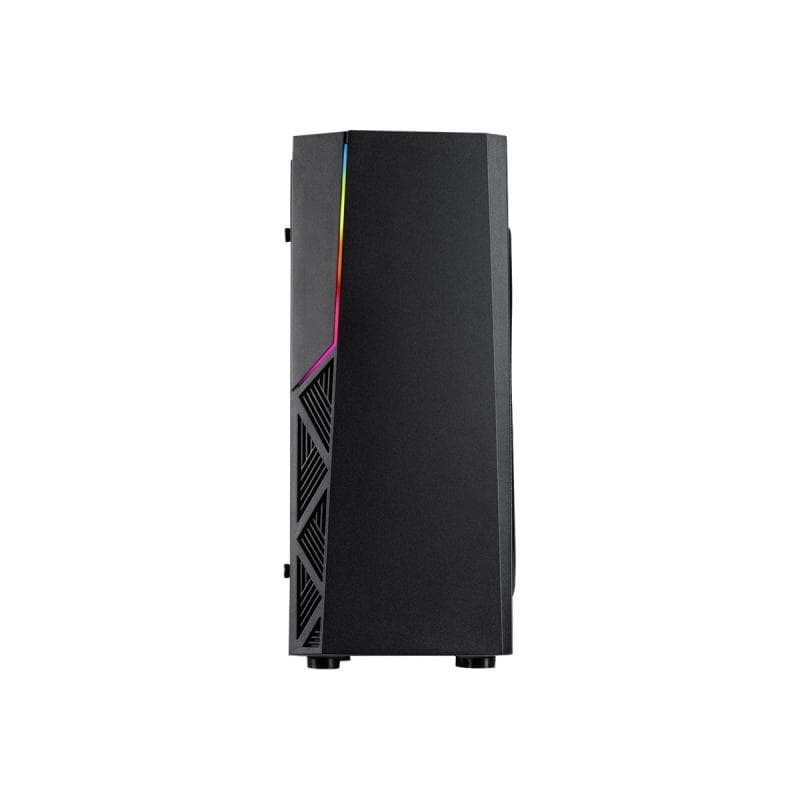INTERTECH Gaming-Gehäuse B-02 120mm RGB-Luefter LED-Streifen retail - ATX - USB 2.0 (88881330)