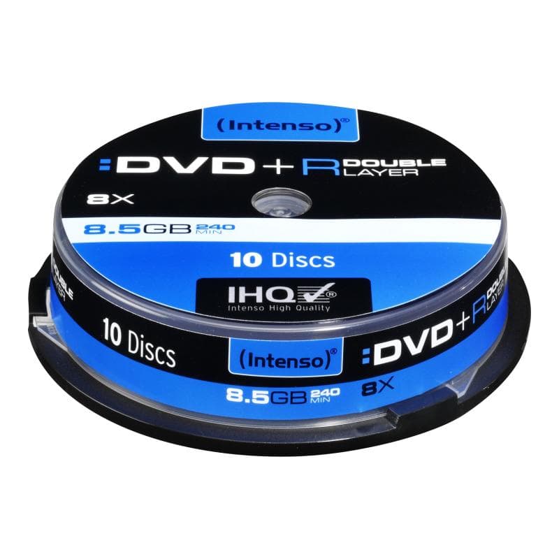 Intenso DVD+R 8.5GB DL 8x, 10er Pack