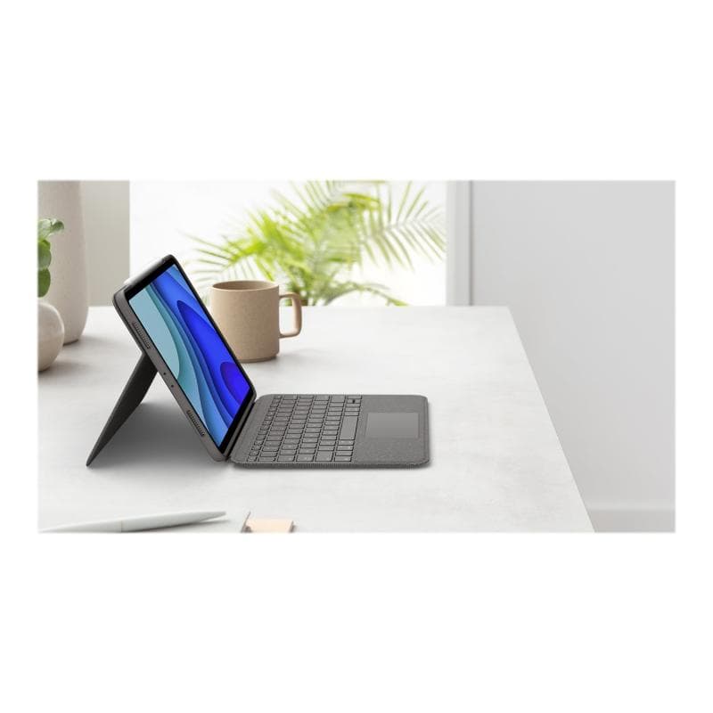 LOGITECH Folio Touch for iPad Air 4th generation - OXFORD GREY - DEU - CENTRAL