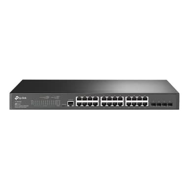 TP-LINK JetStream 24-Port Gigabit L2 Managed Switch with 4 Gigabit SFP Slots