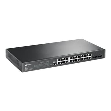 TP-LINK JetStream 24-Port Gigabit L2 Managed Switch with 4 Gigabit SFP Slots
