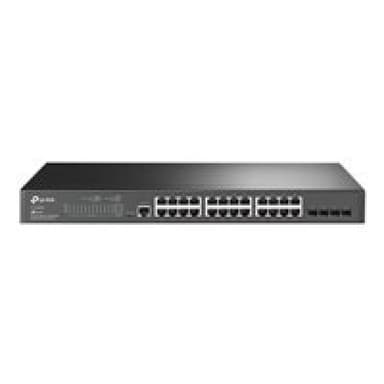TP-LINK JetStream 24-Port Gigabit L2 Managed Switch with 4 Gigabit SFP Slots