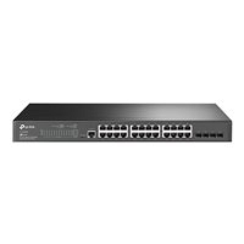 TP-LINK JetStream 24-Port Gigabit L2 Managed Switch with 4 Gigabit SFP Slots