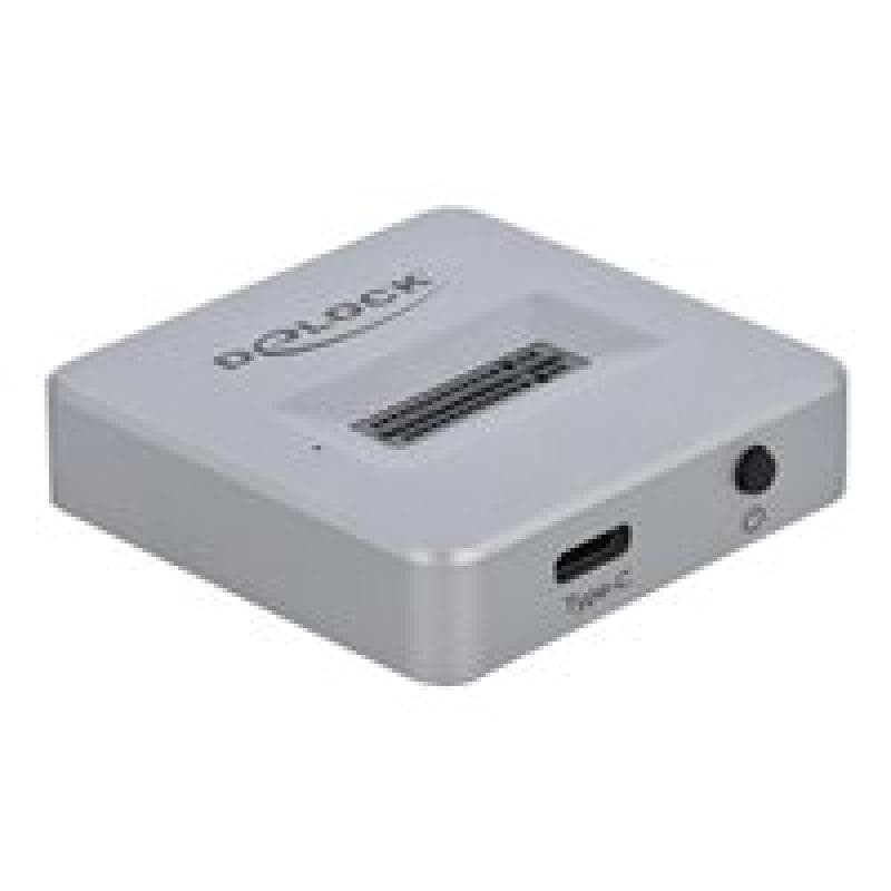 DELOCK Dockingstation für M.2 NVMe PCIe SSD mit USB Type-C