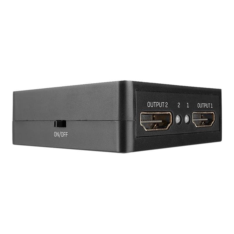 LINDY 2 Port HDMI 18G Splitter, Compact