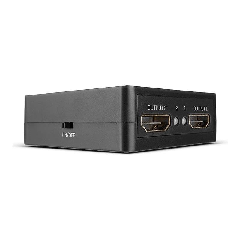 LINDY 2 Port HDMI 18G Splitter, Compact