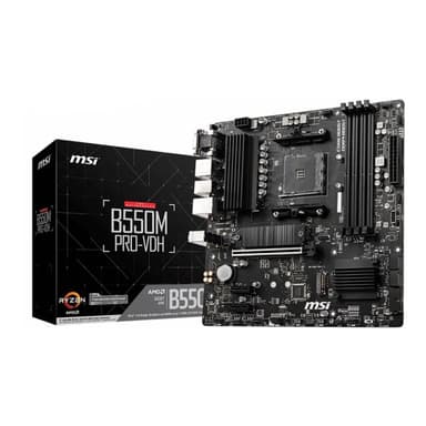 MSI MB MSI B550M Pro-VDH (B550,AM4,mATX,AMD)