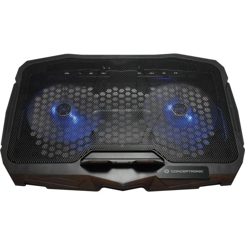 CONCEPTRONIC 2-Fan Cooling Pad (17.0″)/ Ergonomisch