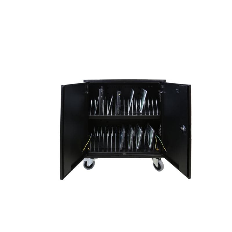 LEBA INNOVATION Notebookwagen NoteCart Flex für 32 Notebooks