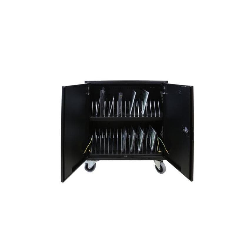 LEBA INNOVATION Notebookwagen NoteCart Flex für 32 Notebooks