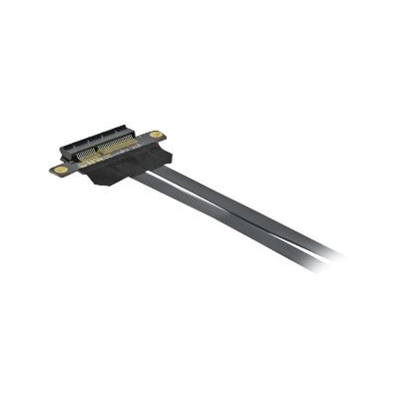 DELOCK Riser Karte PCI Express x4 zu x4 mit flexiblem Kabel 60cm