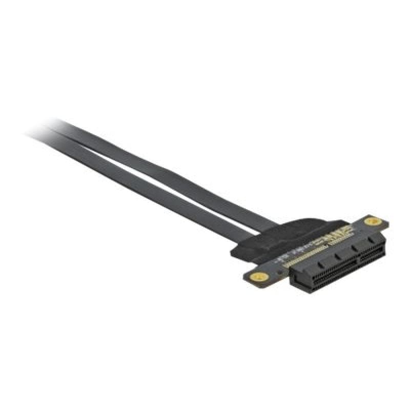 DELOCK Riser Karte PCI Express x4 zu x4 mit flexiblem Kabel 60cm