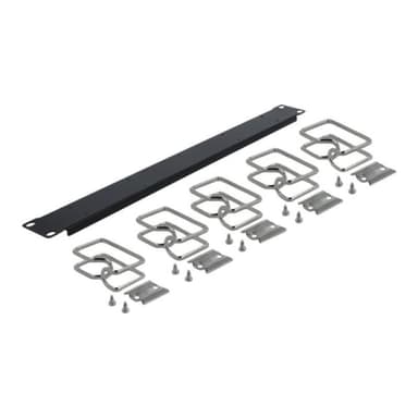 DELOCK 48,26cm 19Zoll Kabelmanagement Panel schwarz