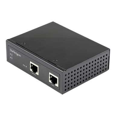 STARTECH.COM Industrial Gigabit PoE Injector 90W 802.3bt PoE++ UPoE Injektor 48V-56VDC -40C bis +75C