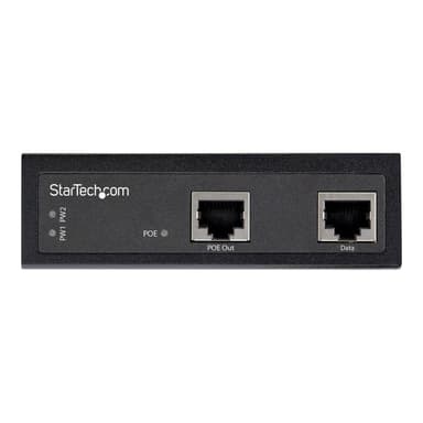 STARTECH.COM Industrial Gigabit PoE Injector 90W 802.3bt PoE++ UPoE Injektor 48V-56VDC -40C bis +75C