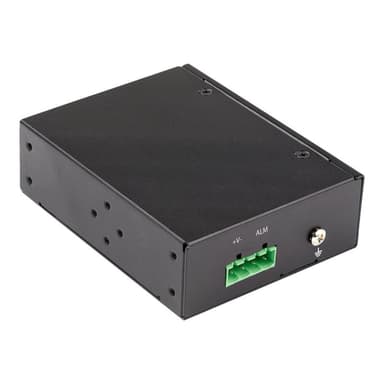STARTECH.COM PoE+ Industrial Media Converter 60W - Medienkonverter LWL - SM/MM Glasfaser auf Kupfer
