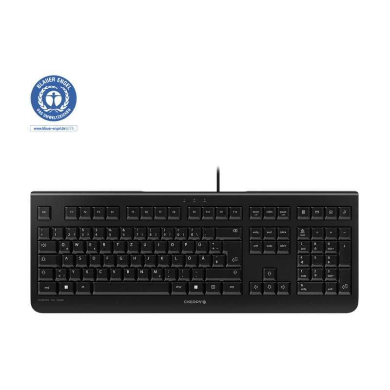 CHERRY TAS KC 1000 black USB tschechisches Layout