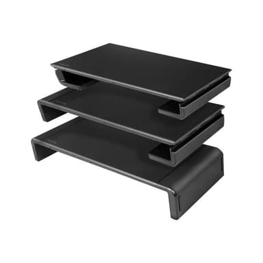 LOGILINK Monitorerhöhung,420-520mm, ergo.,2xUSB 3.0, 1xUSB-C