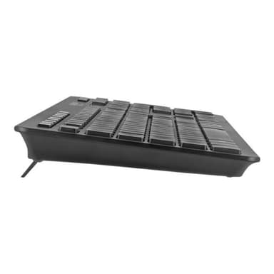 DELOCK USB Tastatur 2,4 GHz kabellos schwarz - Lautlos