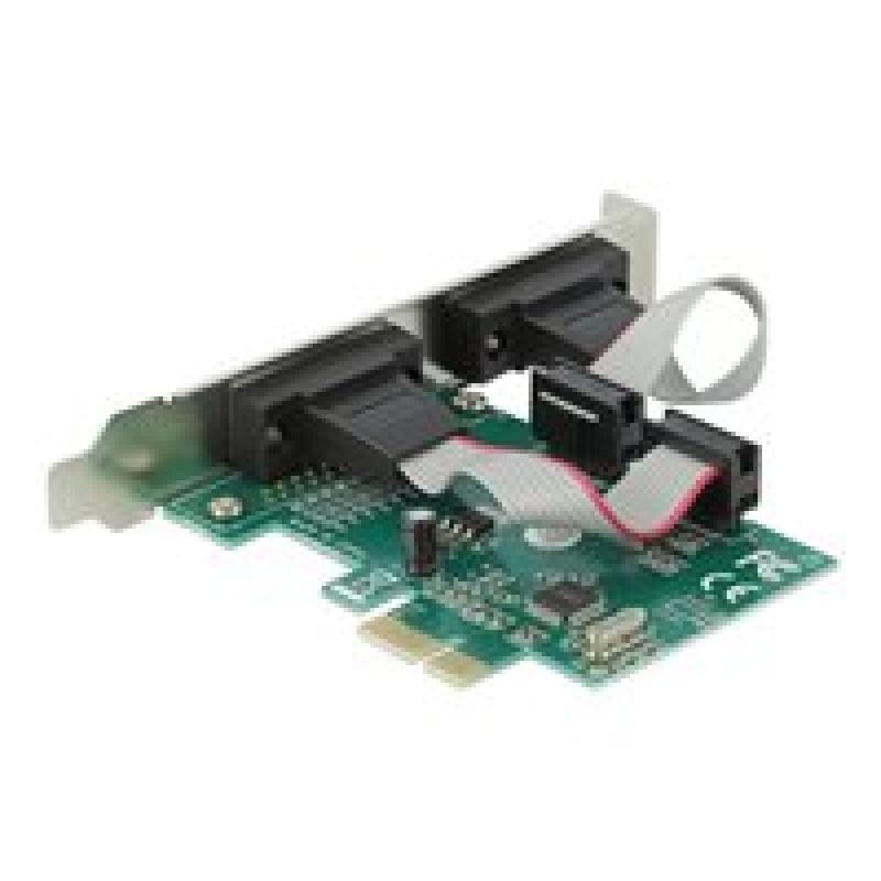 DELOCK PCI Express Karte zu 2 x Seriell RS-232