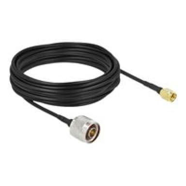 DELOCK Antennenkabel N Stecker zu SMA Stecker LMR/CFD100 10 m low loss