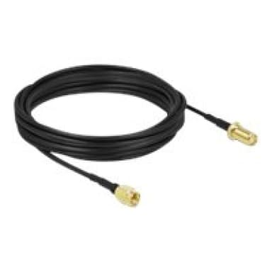 DELOCK Antennenkabel SMA Stecker zu SMA Buchse LMR/CFD100 7,5 m low loss