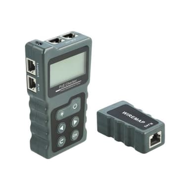 DELOCK LCD Kabeltester RJ45 / PoE / DC