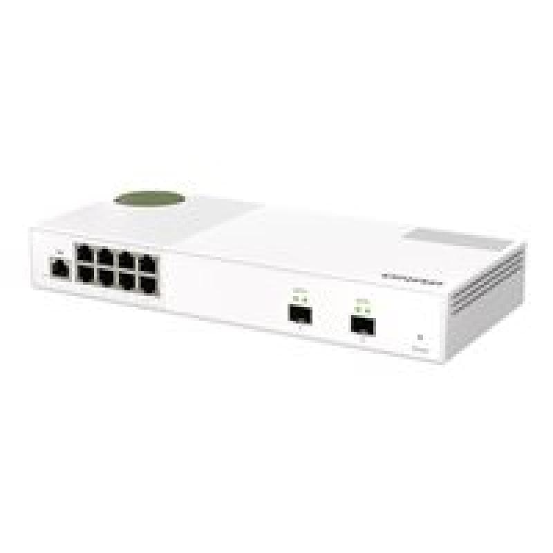 QNAP QSW-M2108-2S - Switch - managed - 2 x 10 Gigabit SFP+ + 8 x 2.5GBase-T - Desktop