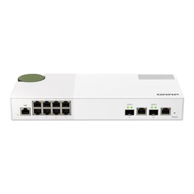 QNAP QSW-M2108-2C - Switch - managed - 2 x 10 Gigabit SFP+ + 8 x 2.5GBase-T - Desktop