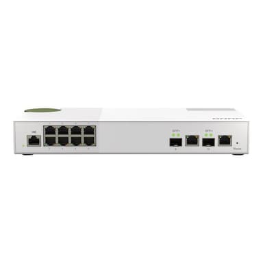 QNAP QSW-M2108-2C - Switch - managed - 2 x 10 Gigabit SFP+ + 8 x 2.5GBase-T - Desktop