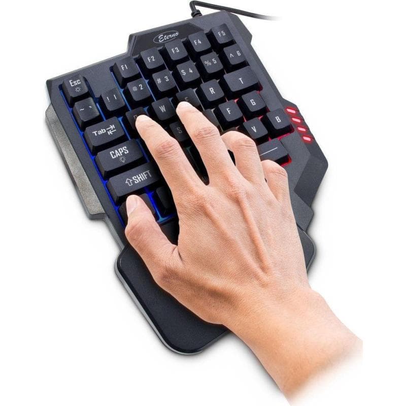 INTERTECH INTER-TECH KB-3035 RGB GamingKeypad 35 Tasten drei RGBmodi waehlbar FN-Taste fuer Multimed