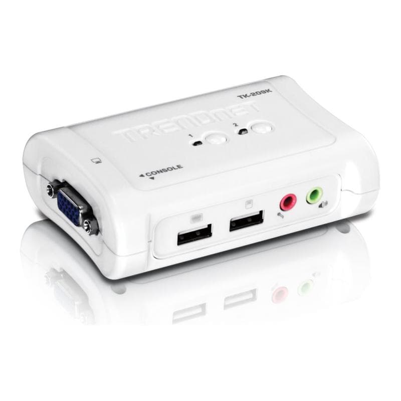 02 Port/USB TRENDnet TK-209K Audio