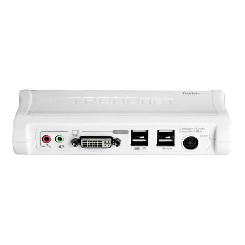 KVM 02 Port/USB TRENDnet TK-204UK +DVI